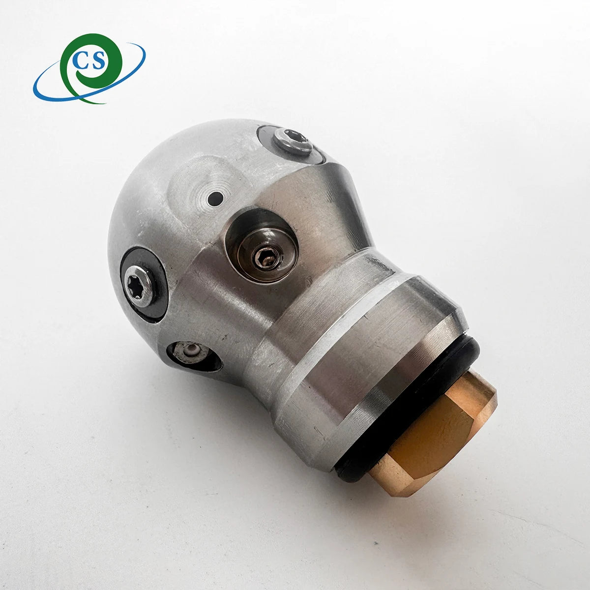 Warthog Rotary High Pressure Nozzle 360-degree Rotation Clean Sewer 3/8" City Road Cleaning Household Pipe Cleaning