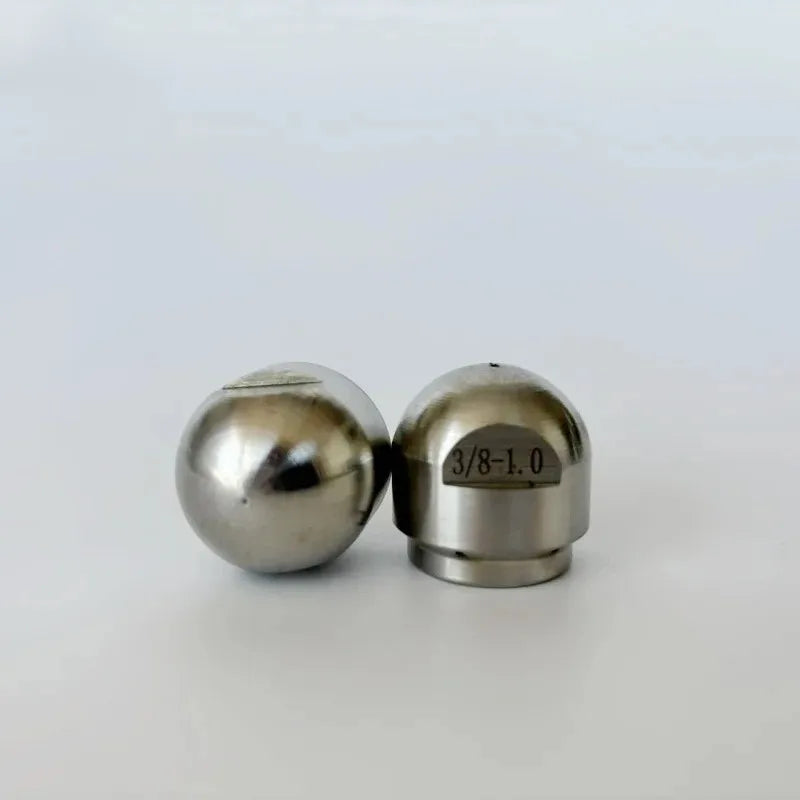 M22 3/8" 1/2" Inch Male Female Thread High Pressure Sewer Cleaning Nozzle to Dredge Stainless Steel Municipal pipeline Washing