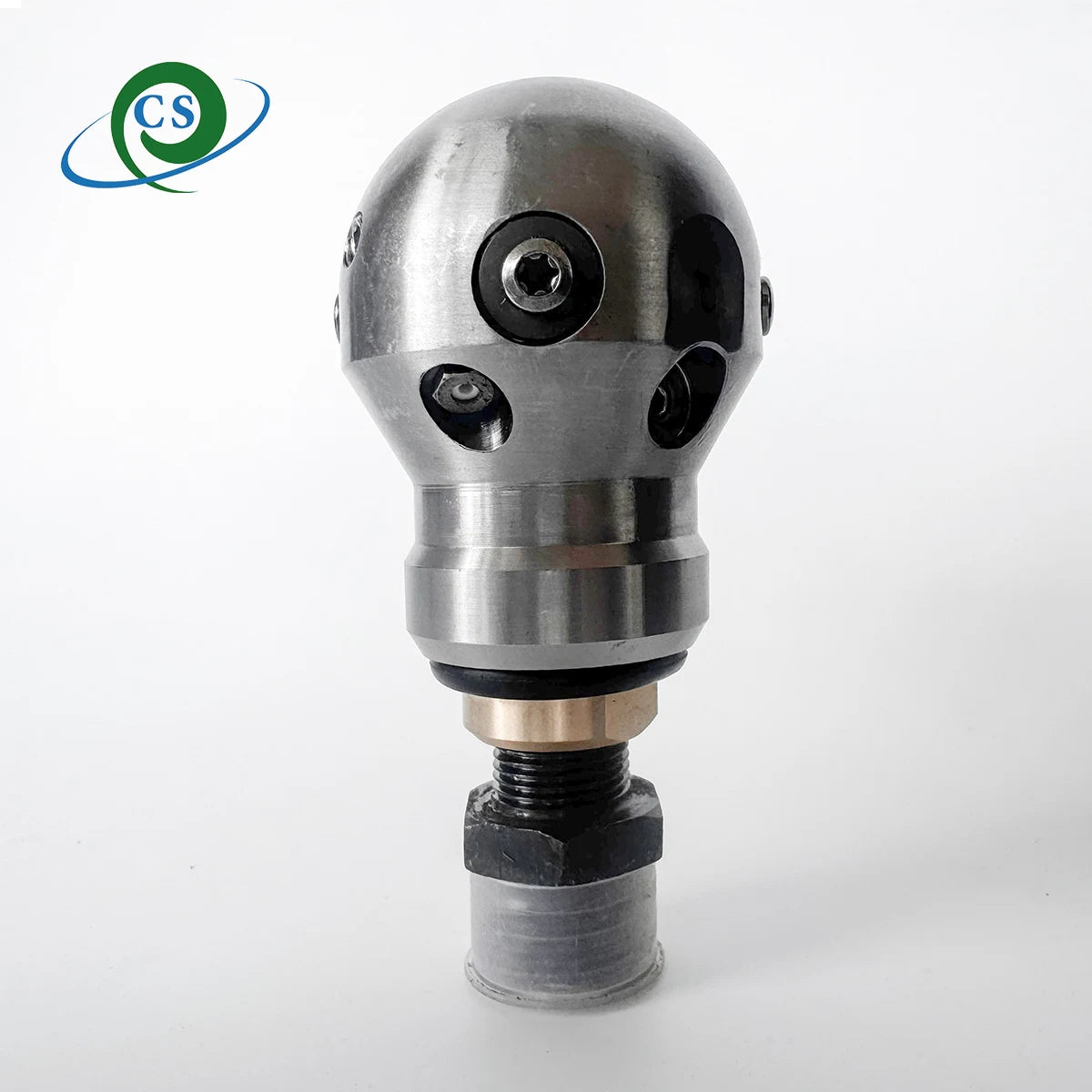 Warthog Rotary High Pressure Nozzle 360-degree Rotation Clean Sewer 3/8" City Road Cleaning Household Pipe Cleaning