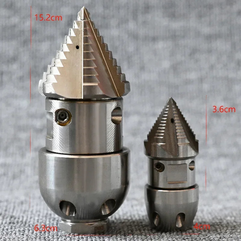 sewer cleaning nozzles rotary sewer nozzle high pressure sewer pipe cleaning nozzle spray rot