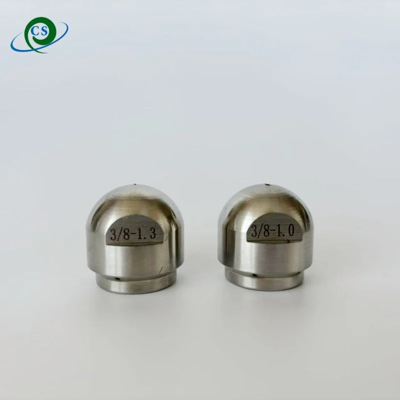 M22 3/8" 1/2" Inch Male Female Thread High Pressure Sewer Cleaning Nozzle to Dredge Stainless Steel Municipal pipeline Washing