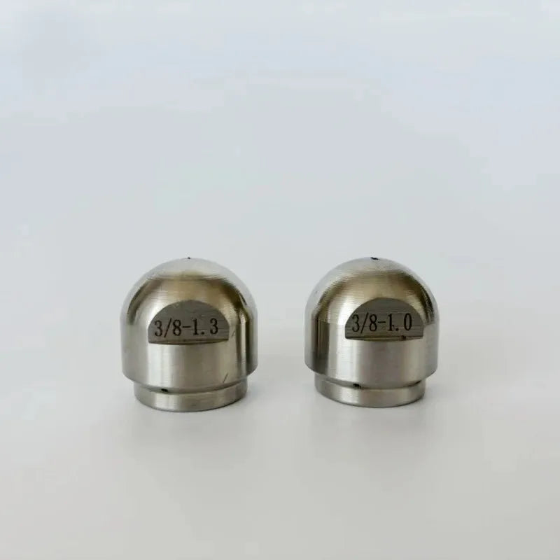 M22 3/8" 1/2" Inch Male Female Thread High Pressure Sewer Cleaning Nozzle to Dredge Stainless Steel Municipal pipeline Washing
